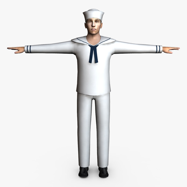navy male 02 ma - Navy Male 02 by ignisfatuus